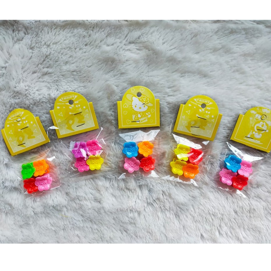 JEPIT KUTU RAMBUT ISI 4 PCS