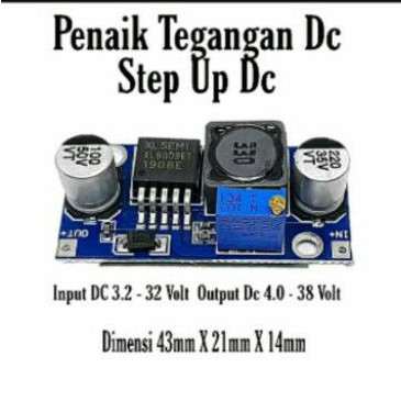 STEP UP PENAIK TEGANGAN DC