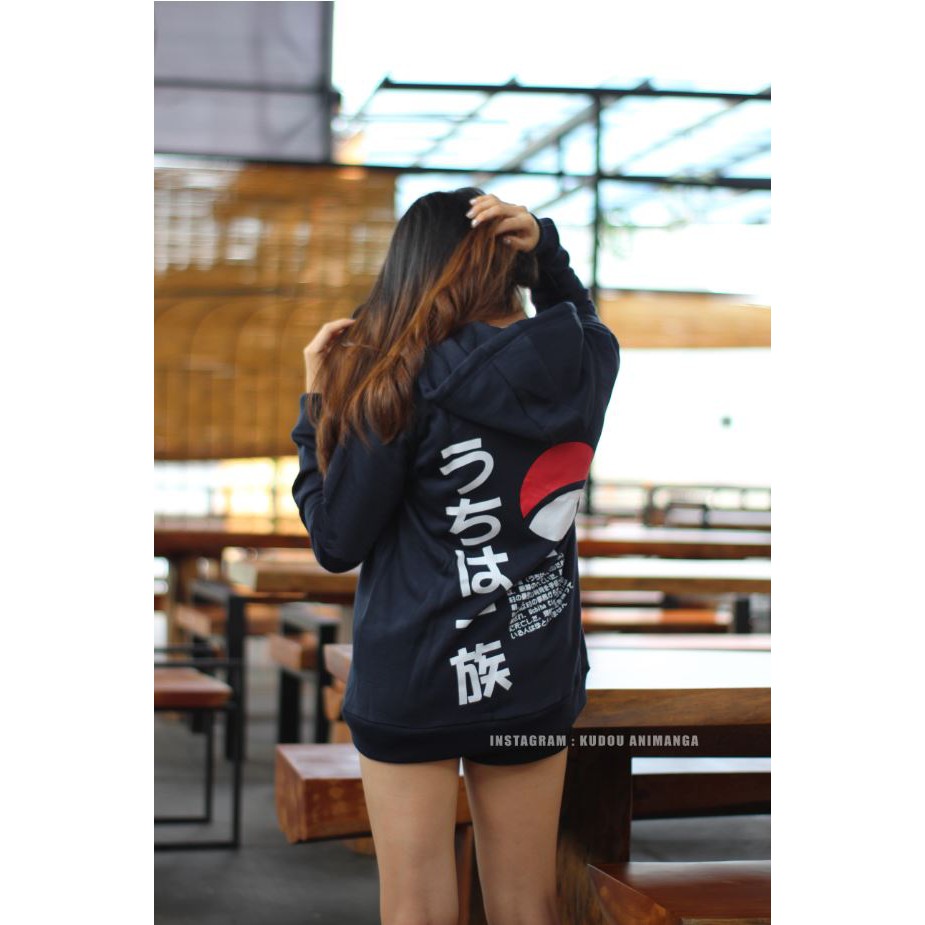 Jaket Uchiha Clan cotton fleece