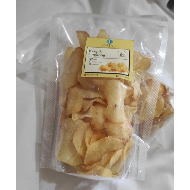 

Keripik Singkong Asin Gurih 80g