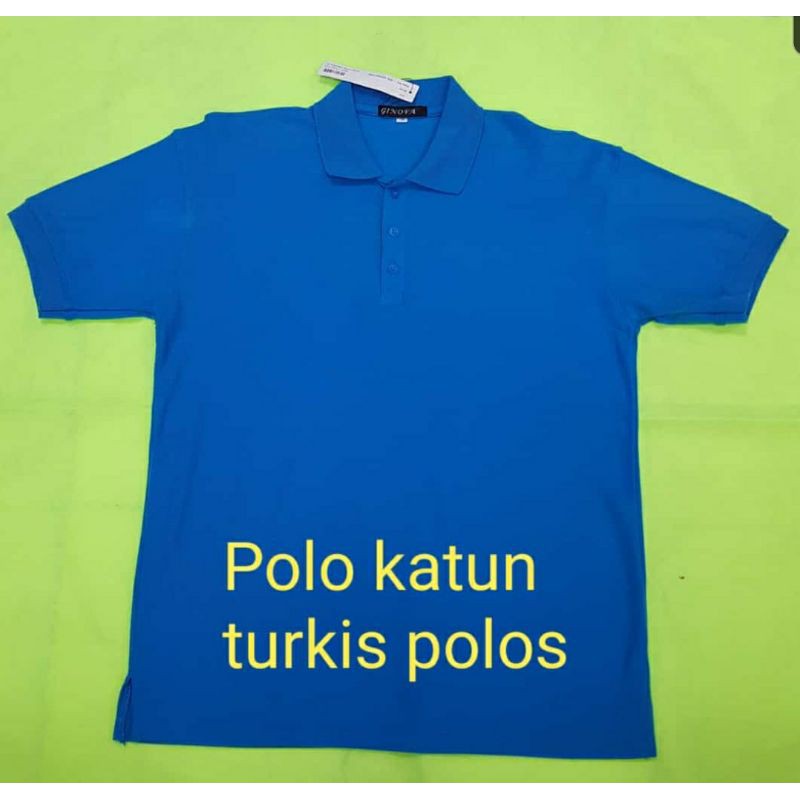 kaos Polo tshirt kerah wangki baju seragam lakos katun polos murah grosir. Ginova kerah distro
