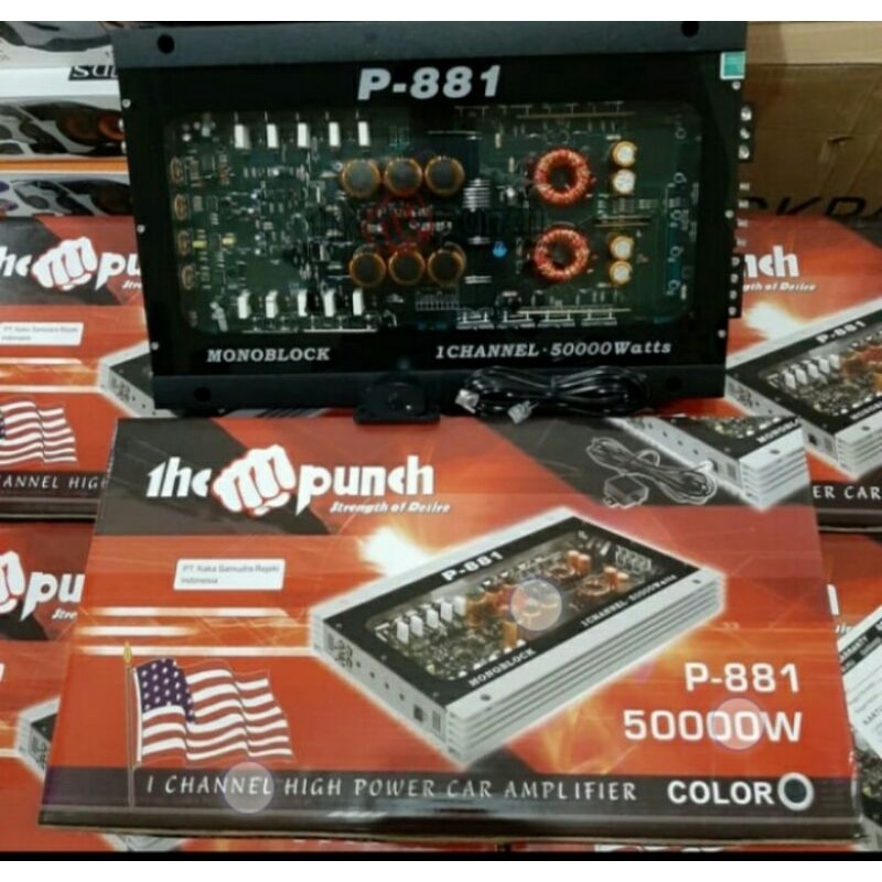 POWER MONOBLOCk THE PUNCH P-881