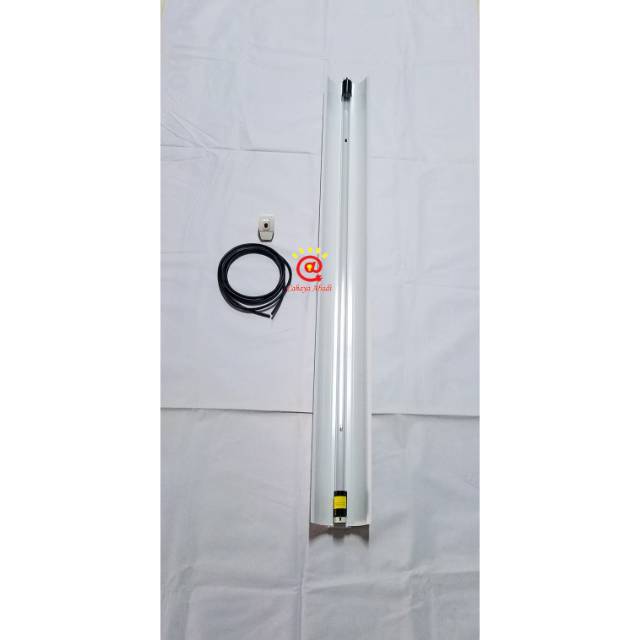 TL TUV UVC / UV STERIL 40W Himawari - komplit dengan rumah lampu, kabel dan steker saklar lampu