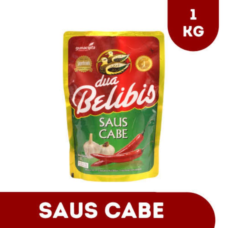 Saus Cabe Dua Belibis 1kg