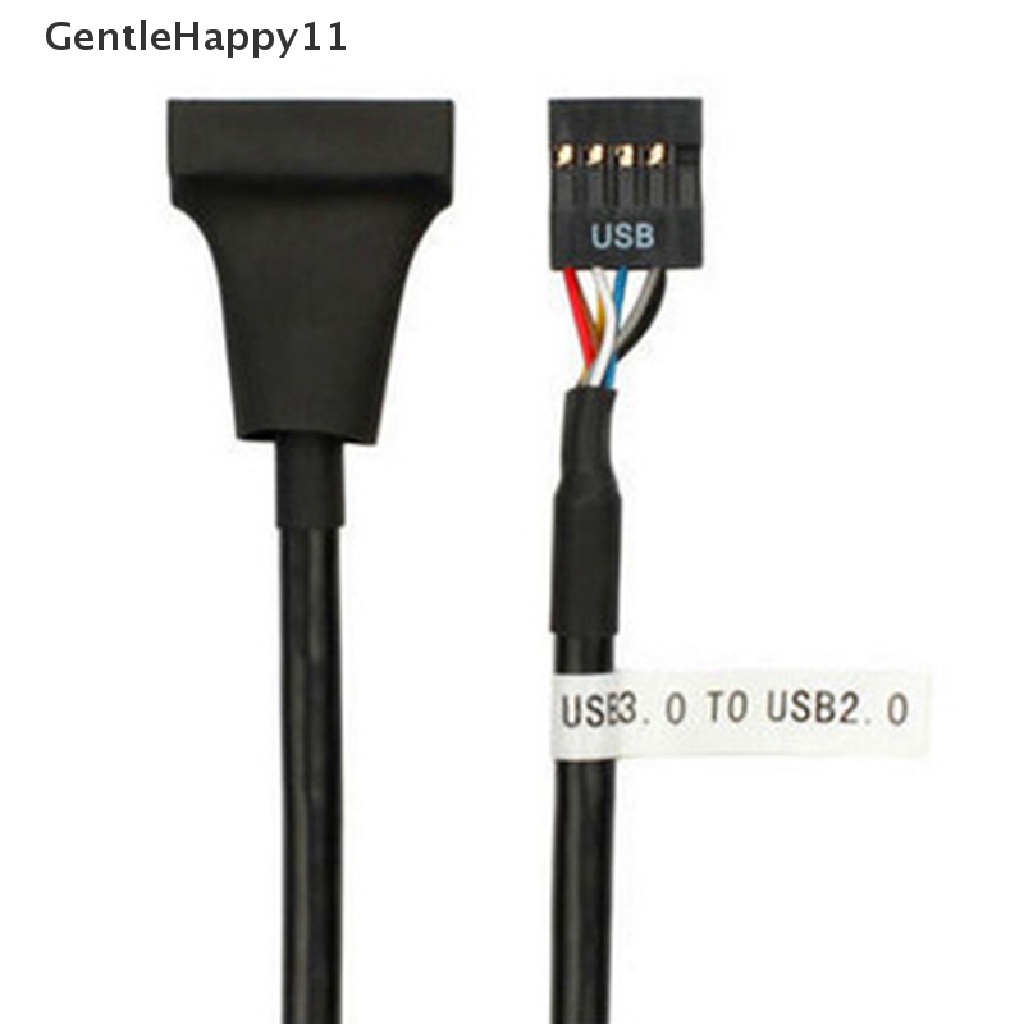 Gentlehappy Kabel Adapter Konverter Motherboard Usb 3.0 20pin Ke Usb 2.0 9pin