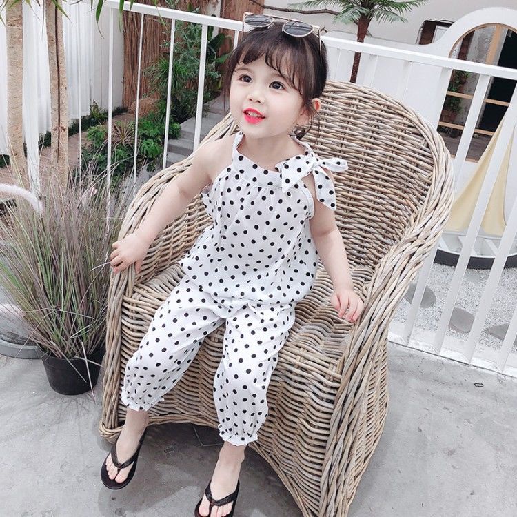 FILOBEE/ STELAN BAJU ANAK ANAK PEREMPUAN SIFON POLKADOT (1-4 TAHUN)