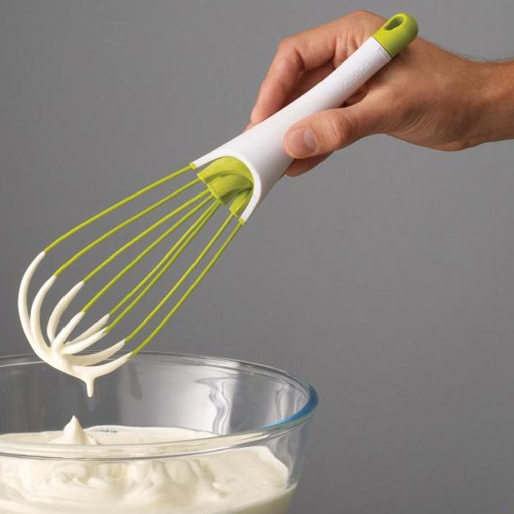 Alat Pengocok Telur Manual Bahan Plastik Warna Hijau Untuk Dapur
