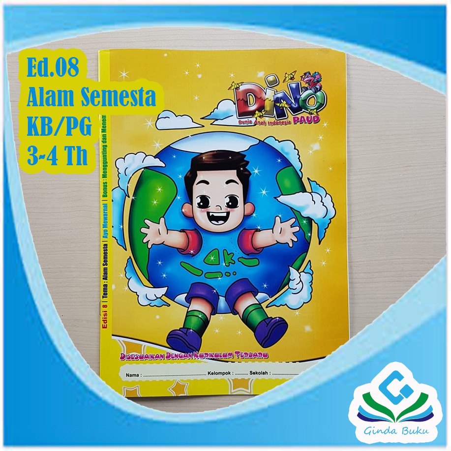 Buku Tk Paud Tema Alam Semesta Shopee Indonesia