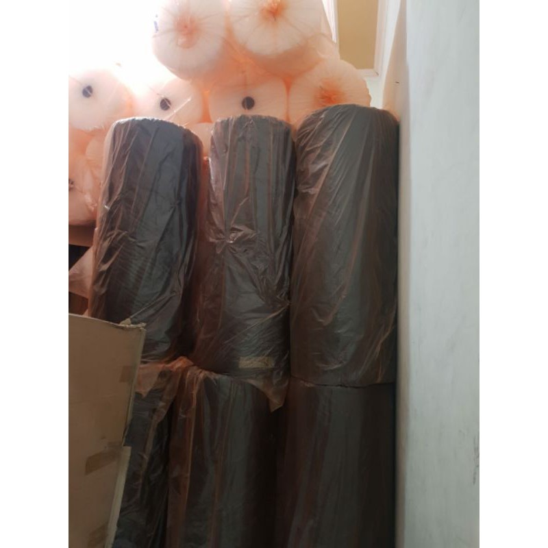 BUBBLE WRAP ROLL UK 125 CM X 50 METER BUBBLE WRAP BENING DAN HITAM KHUSUS GOJEK SURABAYA