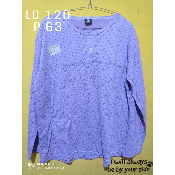 baju tidur  wanita jumbo preloved
