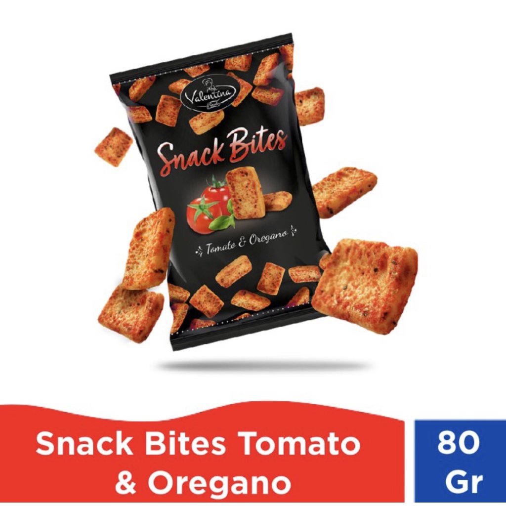 

Valentina Snack Bites tomato & Oregano 80 Gr