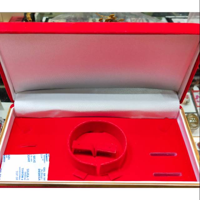 Kotak Set Perhiasan Gelang Kalung Cincin Mewah