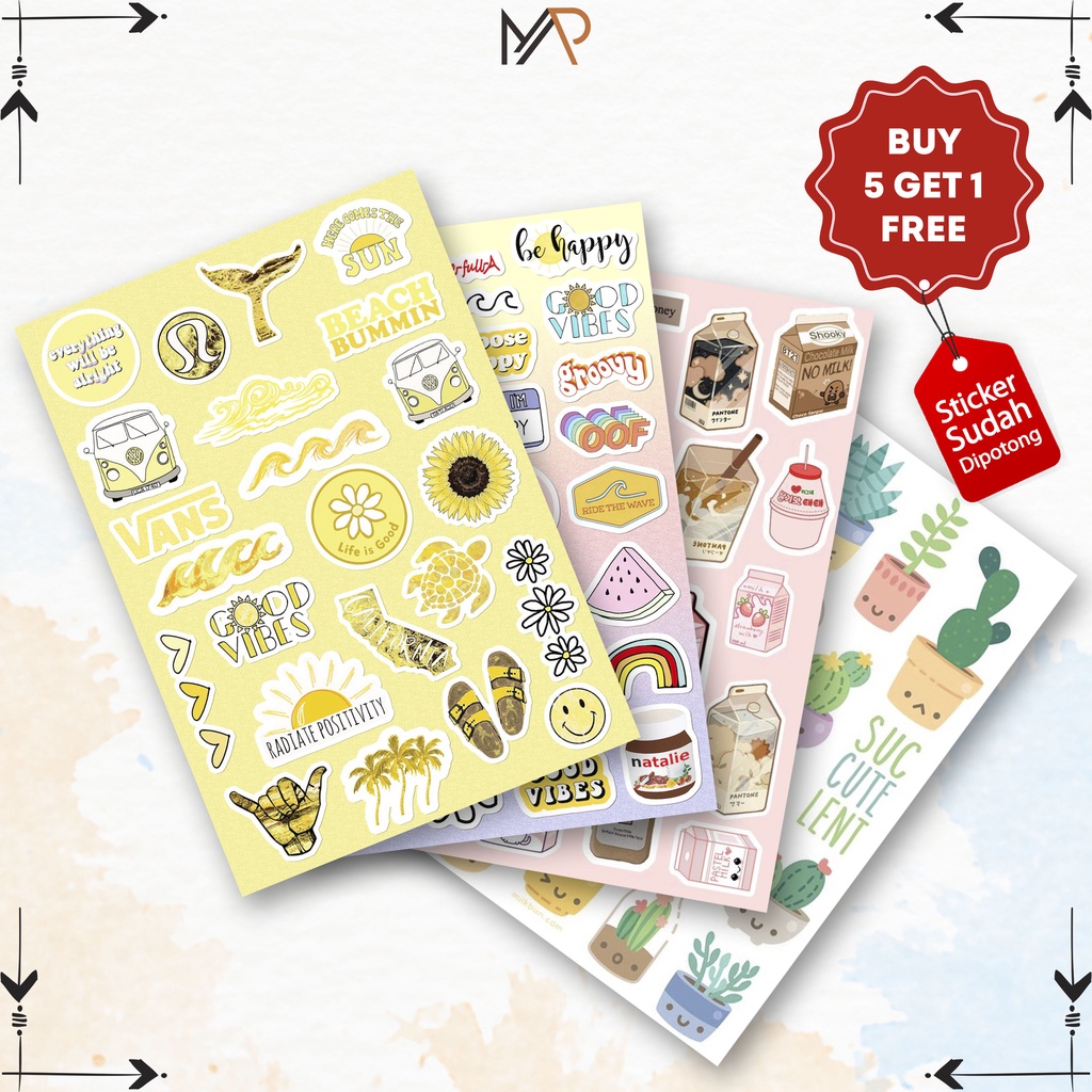 

(Bisa COD) Sticker Aesthetic | Sticker Tumblr | Sticker HP | Mini Sticker Tumblr | Sticker Lucu | Sticker Diary