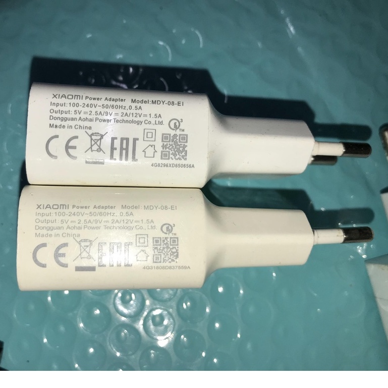 Batok Charger Bekas Copotan Original Xiaomi tipe MDY 08 EI 18watt Quick Charge 3.0