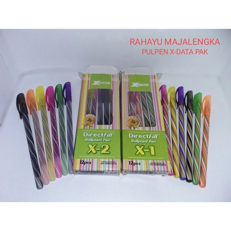 

PULPEN X-DATA PAK ISI 12PCS