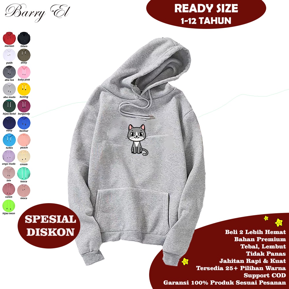 Jaket Jacket Hoody Hody Hudie Baju Anak Laki Laki Perempuan Tanggung Pendek Cowok Cewek Branded Gamb