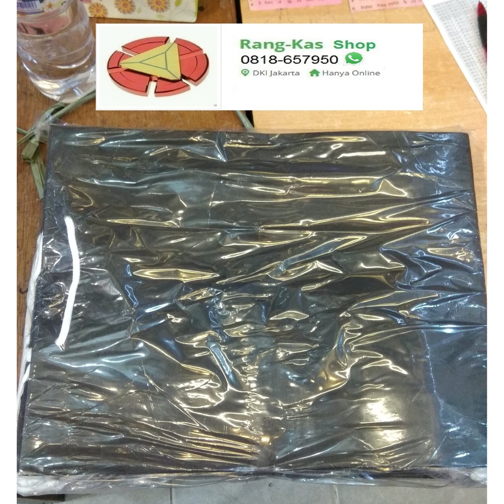 

FRESH Paper bag POLOS HITAM Folio Karton doff ISTIMEWA