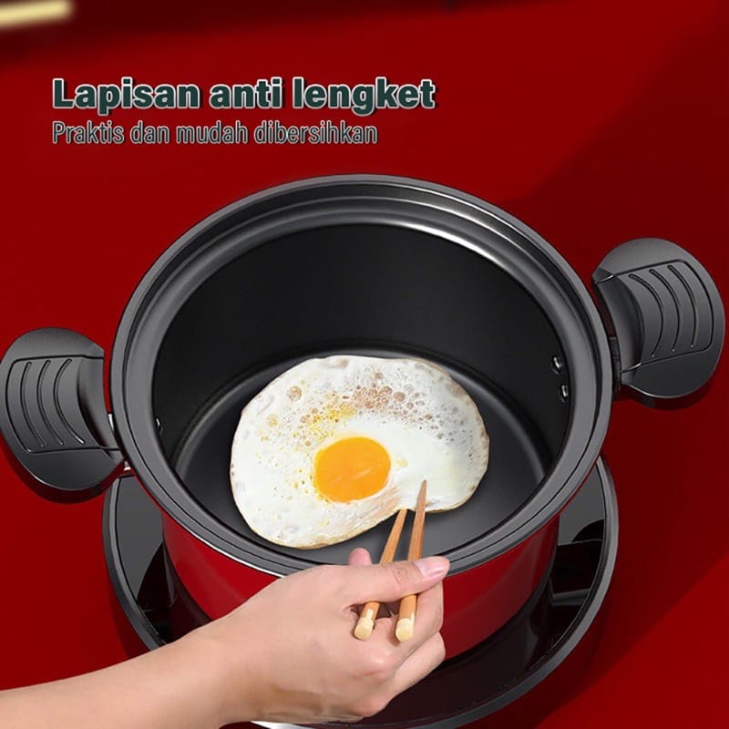 PANCI PRESTO VIRAL TEFLON 3,5 LITER PRESSURE COOKER POT ANTI LENGKET