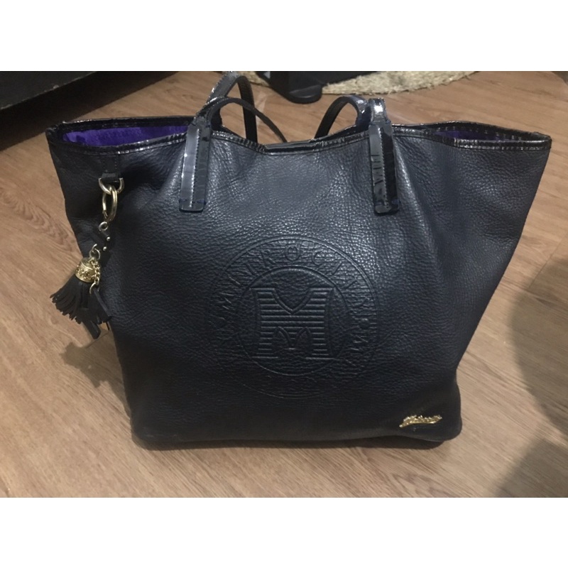 PRELOVED TOTE KULIT MATUL METRO CITY