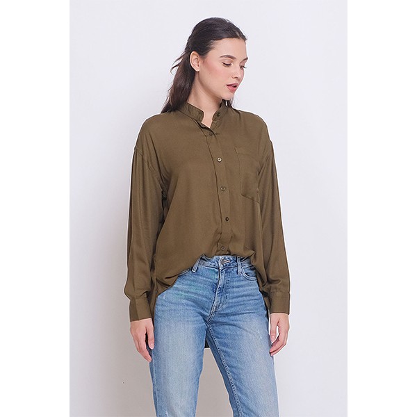 TWO X TWO Kemeja Saku Tunggal Artemis