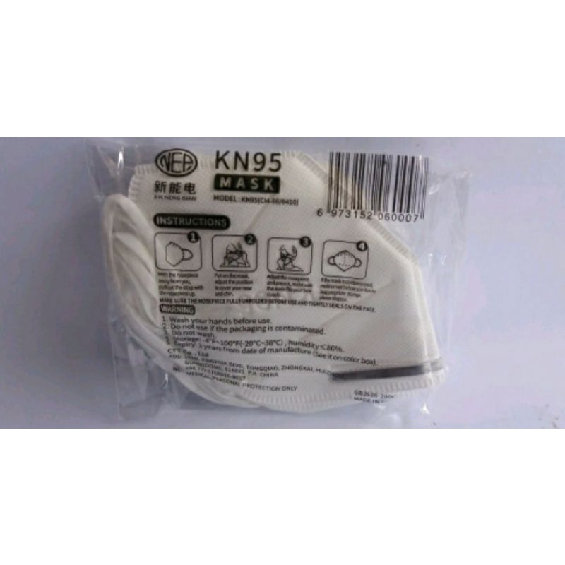 Masker KN95/ Masker Tebal/ Original 100%