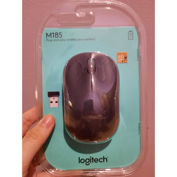 Mouse Logitech M185 Compact Wireless