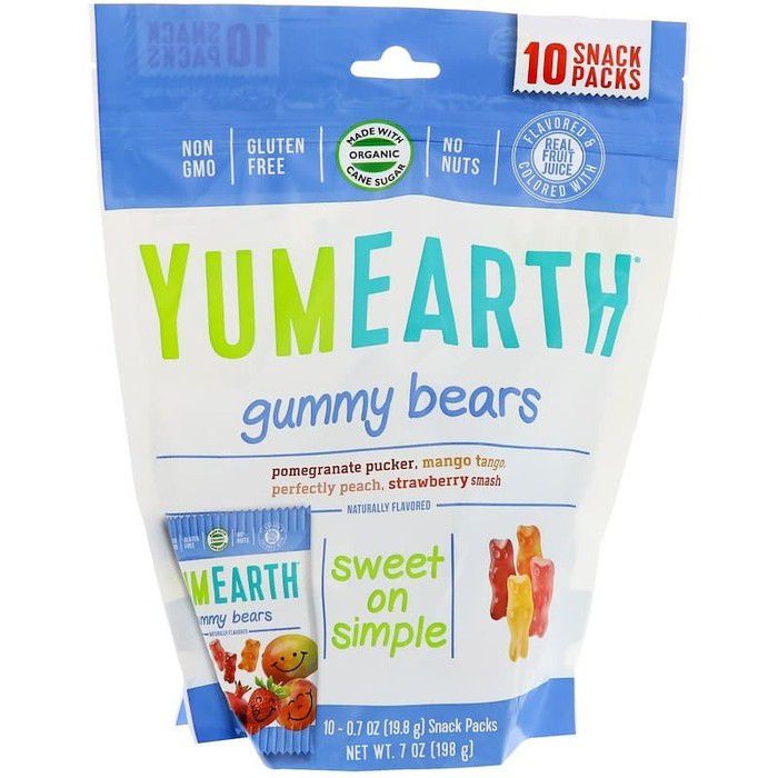 

Yumearth Gummy Bears 198g