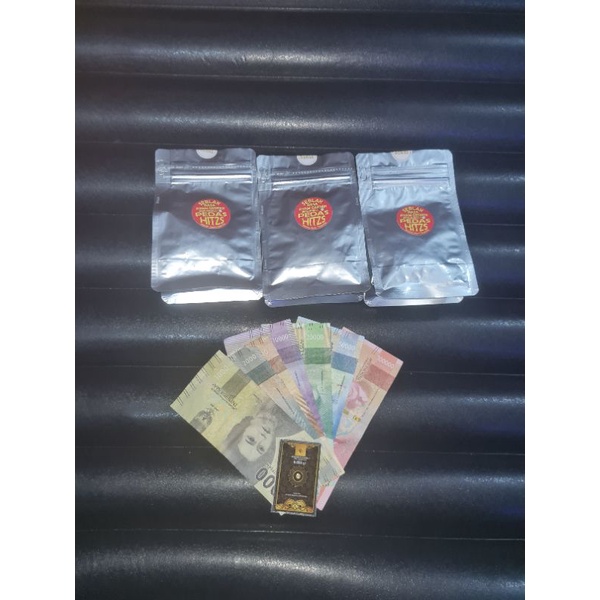 Snack Berhadiah Uang Duit Emas HITZS Seblak Pedas Rasa Ayam Geprek