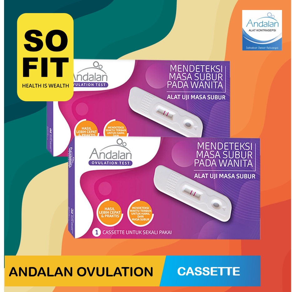 Andalan Ovulation Test Masa Subur / Alat Test Kesuburan Wanita