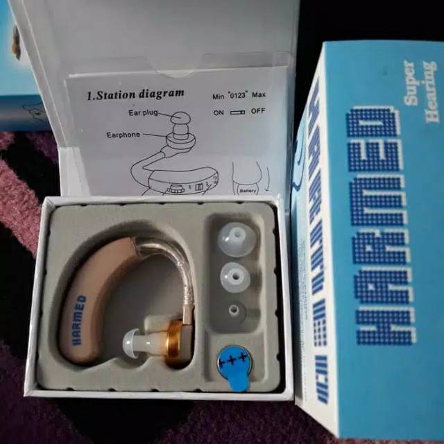 Alat Bantu Dengar Belakang Telinga (BTE Hearing Aid) HARMED CTS-99 BONUS BATERAI