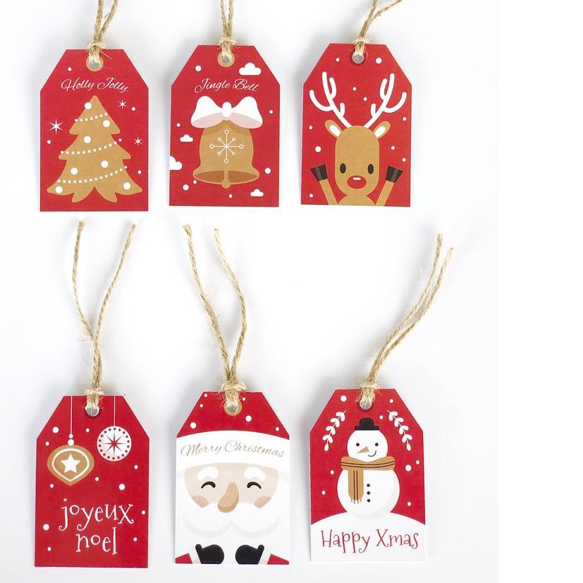 

BIG SALE!! KODE-597 Hang Tag natal Hang Tag Christmas Label Kartu Natal Hamper Natal Kartu Ucapan Na