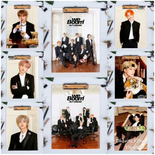 

[READY/BISA COD] PAPAN UJIAN KPOP MURAH NCT DREAM - WE BOOM MEMBER/GRUP (VERSI WE)