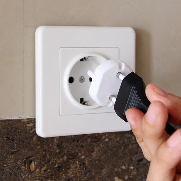 Unik Pengaman stop kontak colokan listrik proteksi knob safety socket Berkualitas