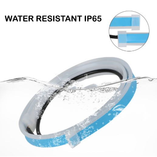 LAMPU LED ALIS RUNNING MOTOR MOBIL REMOTE 30CM RGB LAMPU SEIN SEN motor beat vario mio bisa untuk mo