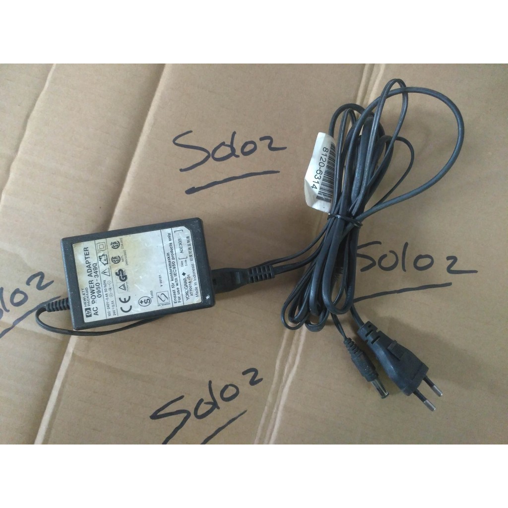 adaptor printer hp 0950-3490 AC Adapter 24V 500mA For DeskJet 200 400 600 680C 540 420 690C