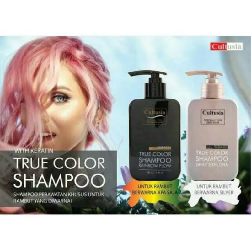 CULTUSIA TRUE COLOR SHAMPOO 180 ML @MJ