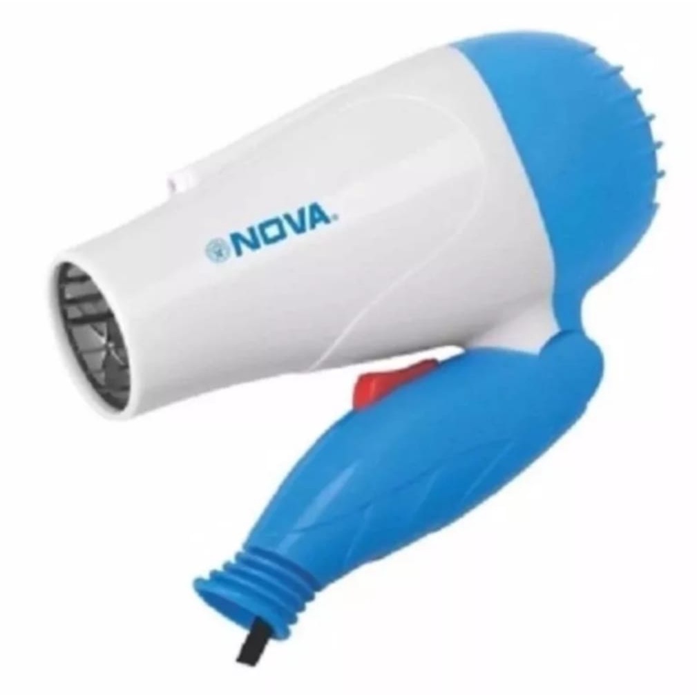 Hairdryer Hair Dryer Lipat Pengering Rambut Nova Portable 500W-Pengering Rambut Lipat Hair Drayer Mini Nova Good Quality