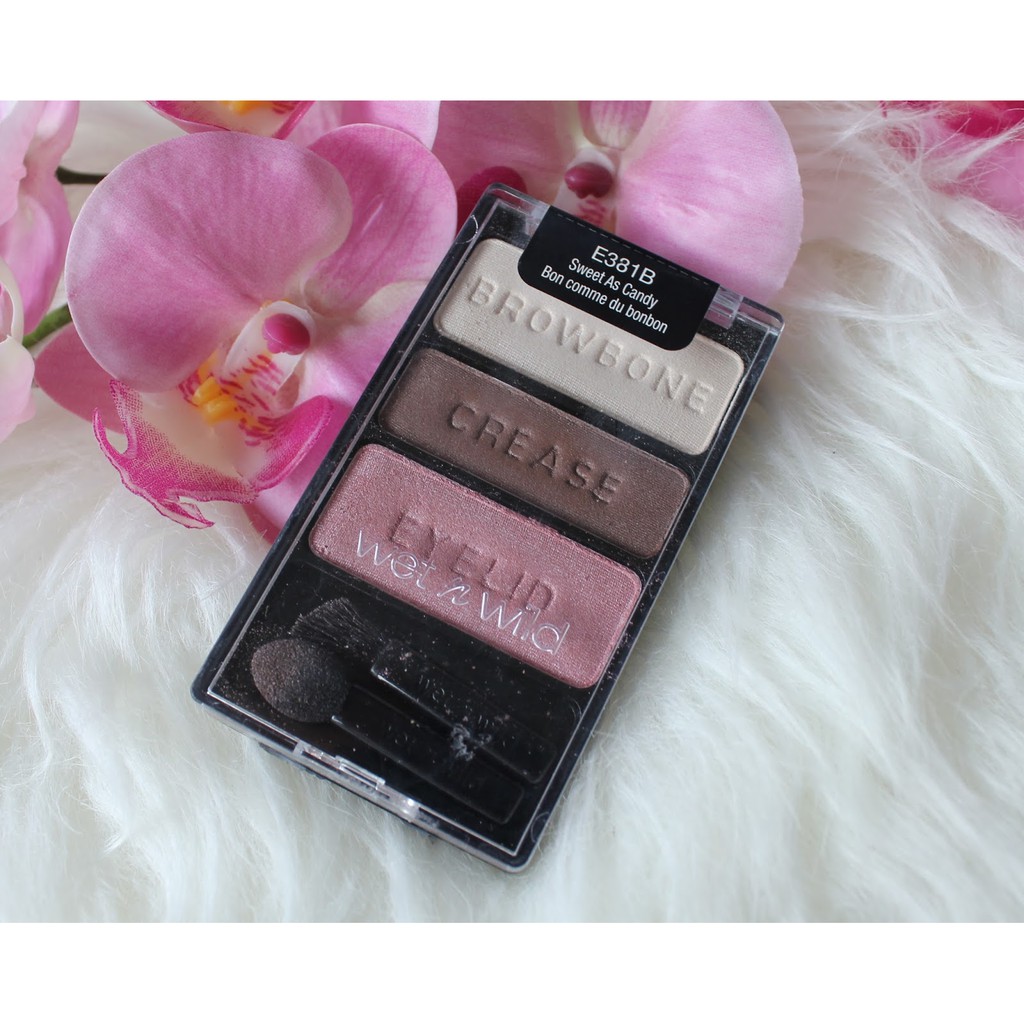 Wet n Wild Color Icon Eyeshadow Trio Sweet As Candy