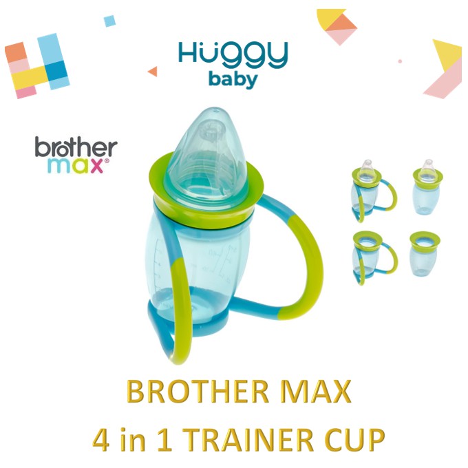 Brother Max 4in1 Trainer Cup Botol Cangkir MPASI