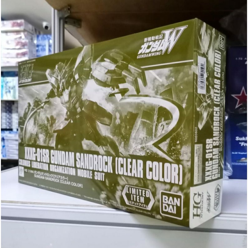 GUNDAM HG SANDROCK (CLEAR COLOR) LMT 60602