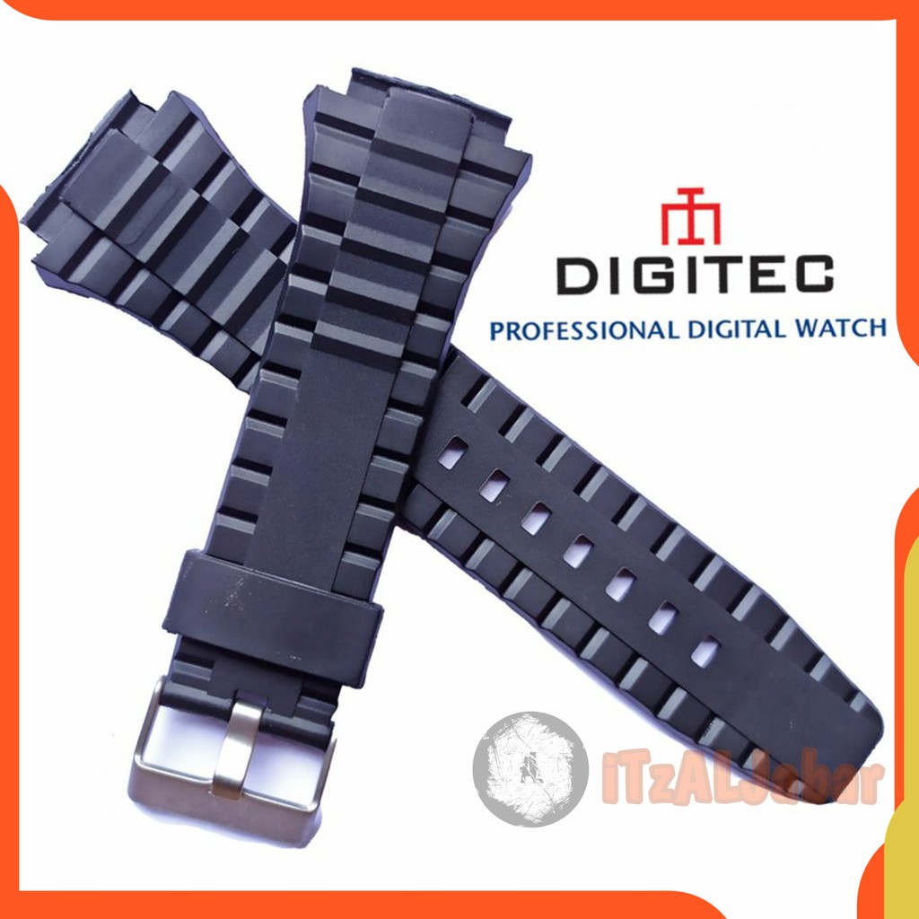 Tali jam tangan Digitec 3009 rubber strap Tali jam Digitec dg 3009t