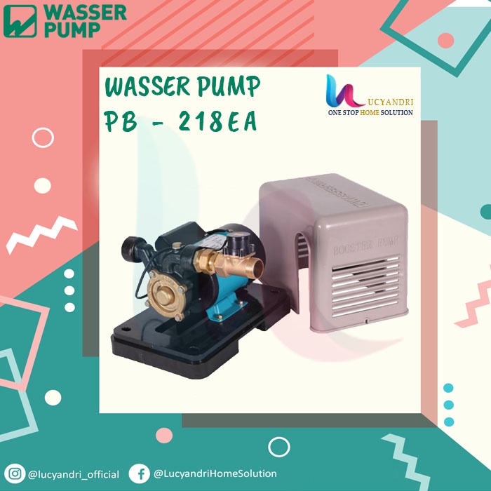 Pompa Dorong Booster Pump Wasser PB-218 EA