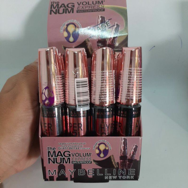 [ECER]MASKARA MAYBELLINE MAGNUM SERIES LONGLAST WATERPROOF RANDOM