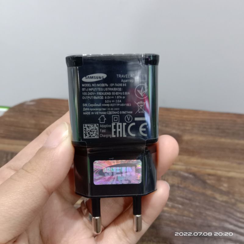 CHARGER SAMSUNG TYPE-C ORIGINAL SUPPORT FAST CHARGING
