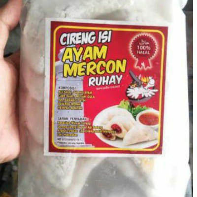 

CIRENG MERCON ISI AYAM SUIR