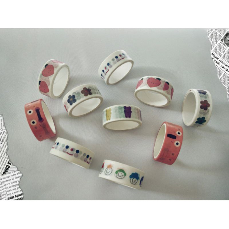 

Washi Tape Berbagai Motif Cute Untuk Hiasan Scrapbook