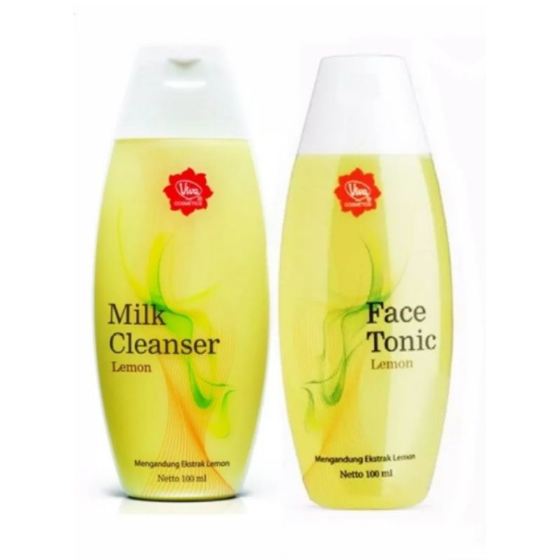 VIVA Paket Milk Cleanser & Face Tonic Lemon/skin care