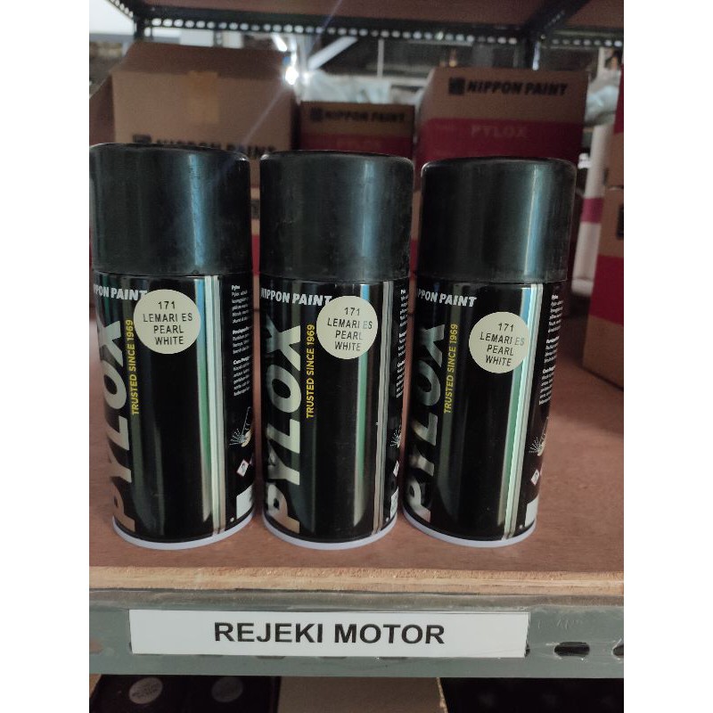 CAT PYLOX PILOX LEMARI ES PEARL WHITE 171 300CC NIPPON PAINT #
