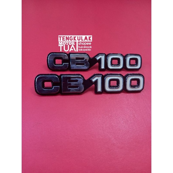 Emblem box aki import cb cb100 glatik