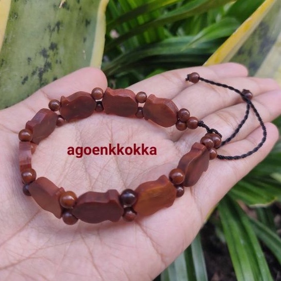 gelang terompah full coklat kokka kaukah